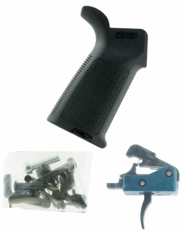 Black Rain BROLPKBLK BRO AR-Platform 5.56x45mm NATO Black Magpul MOE Grip Drop-In Trigger