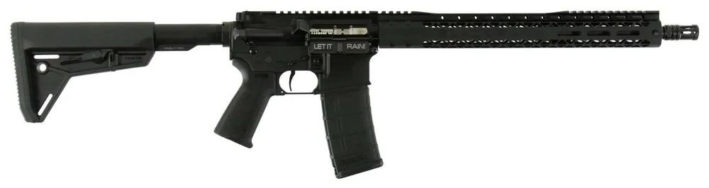 Black Rain BROSPEC15SSP Spec15 SOCOM Plus 5.56x45mm NATO 16" 30+1 Black Hard Coat Anodized Black Adjustable B5 Sopmod Stock Black Polymer Grip
