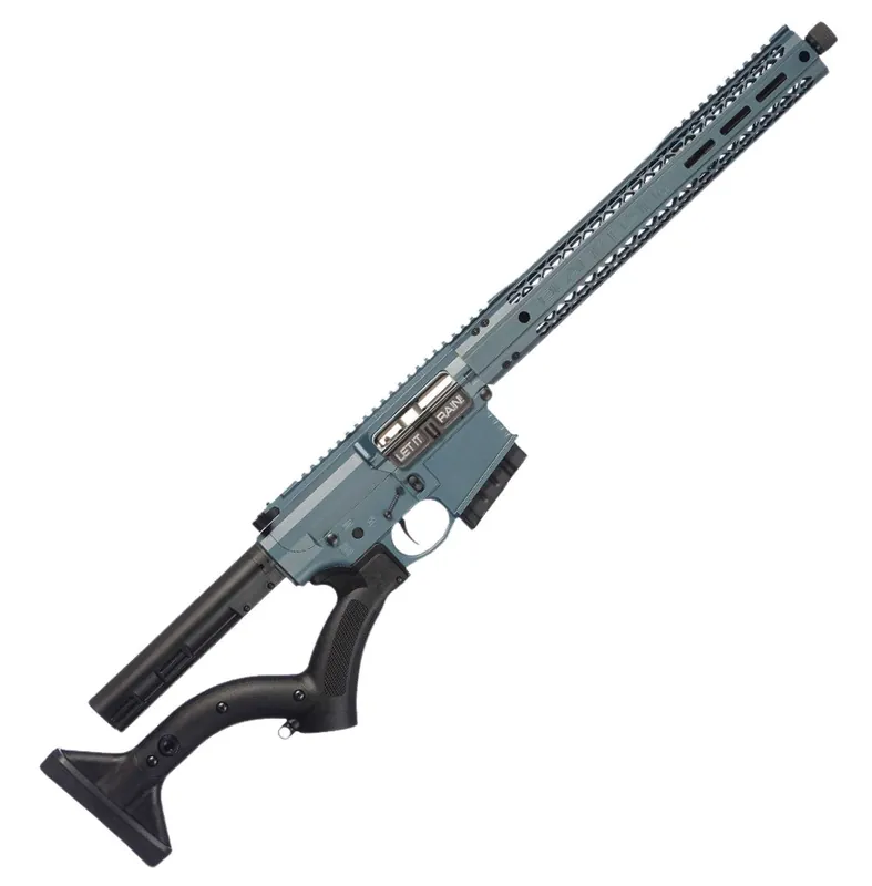 Black Rain BROCOMP3GBLUTI18NY Competition G3 *NY Compliant 5.56x45mm NATO 18" 10+1 Blue Titanium Cerakote Machine Thordsen Stock