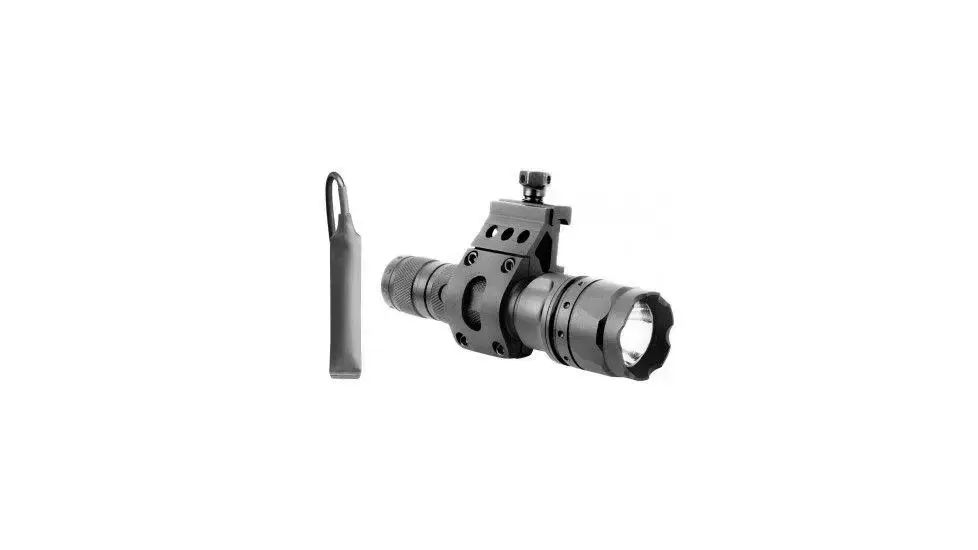 Aim Sports FHD500B Flashlight Rifle/Handgun Clear Cree LED 500 Lumens Black Aluminum