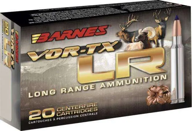 Barnes Bullets 29067 VOR-TX LR Rifle 375 RUM 270 gr LRX Boat Tail 20 Round Box