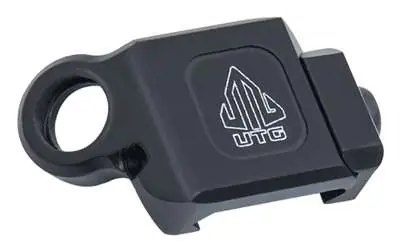 UTG TL-SWPM01 Angled QD Sling Swivel Adaptor Picatinny Black Aluminum
