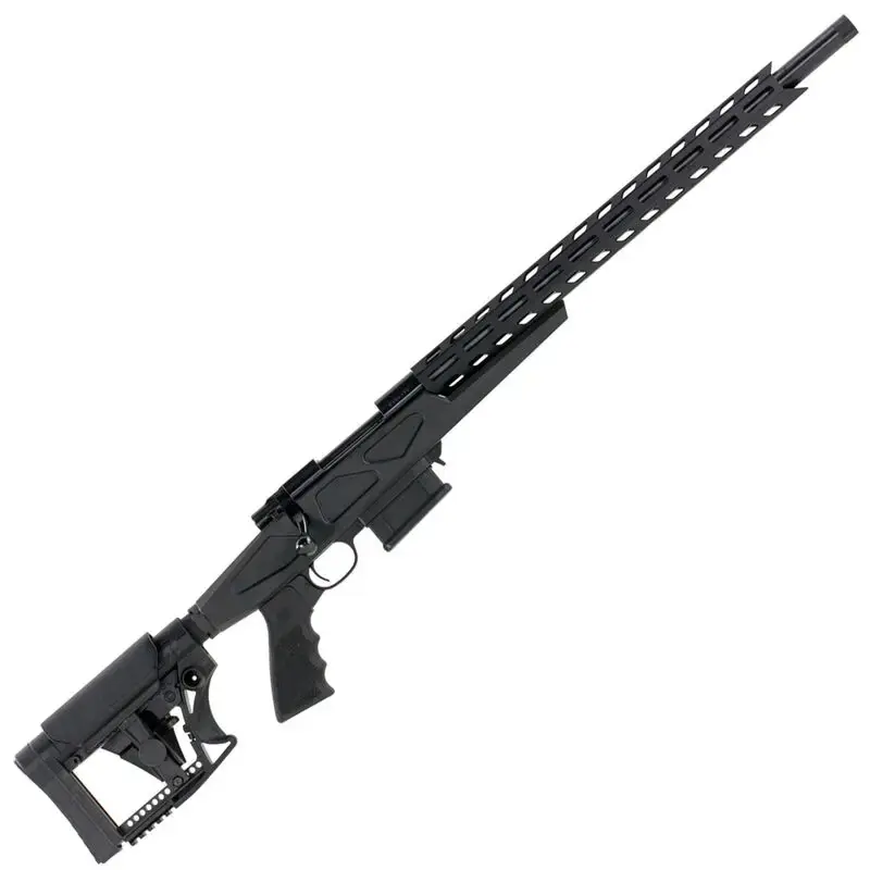 Howa Australian Precision Chassis 6.5 Creedmoor 24" 10+1 Black 6 Position Luth-AR MBA-4 w/Aluminum Chassis Stock
