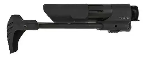 Strike VIPERPDWBK PDW Stock Viper AR Rifle Black Aluminum