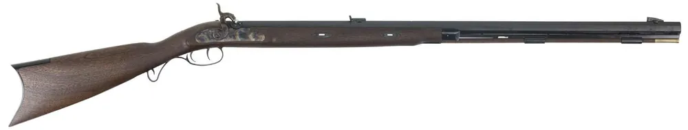 Lyman 6031102 Great Plains 50 Cal 32" #11 Percussion Cap Color Case Hardened Receiver Blued Barrel Hardwood Stock