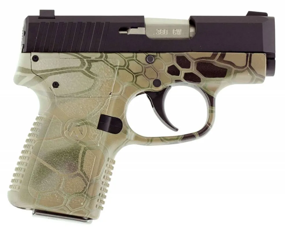 Kahr Arms CW3833KRT CW380 380 ACP 2.58" 6+1 Kryptek Highlander Black Cerakote Polymer Grip