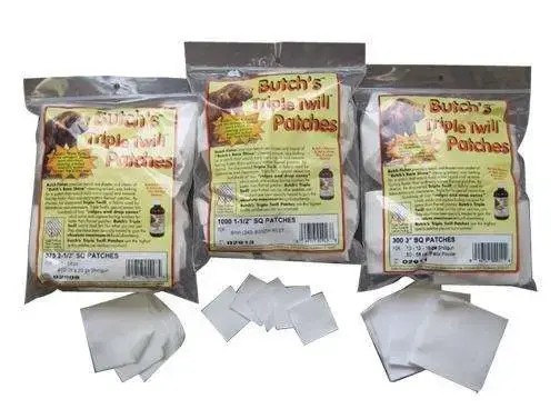 Butchs 02901 Triple Twill Patches 22-270 Cal 1000 Per Bag