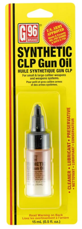 G96 1070 Gun Oil 0.50 oz Squeeze Tube
