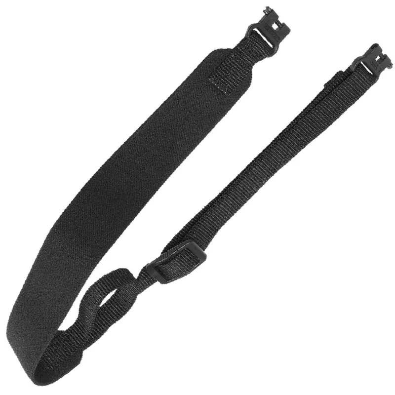 Outdoor Connection RAZ90043 Razor Sling with Brute E-Z Detach Swivels 1" W Adjustable Black Nylon Webbing for Rifle/Shotgun