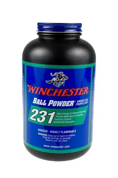 Winchester Powder 2314 Ball Powder 231 Pistol 4 lbs