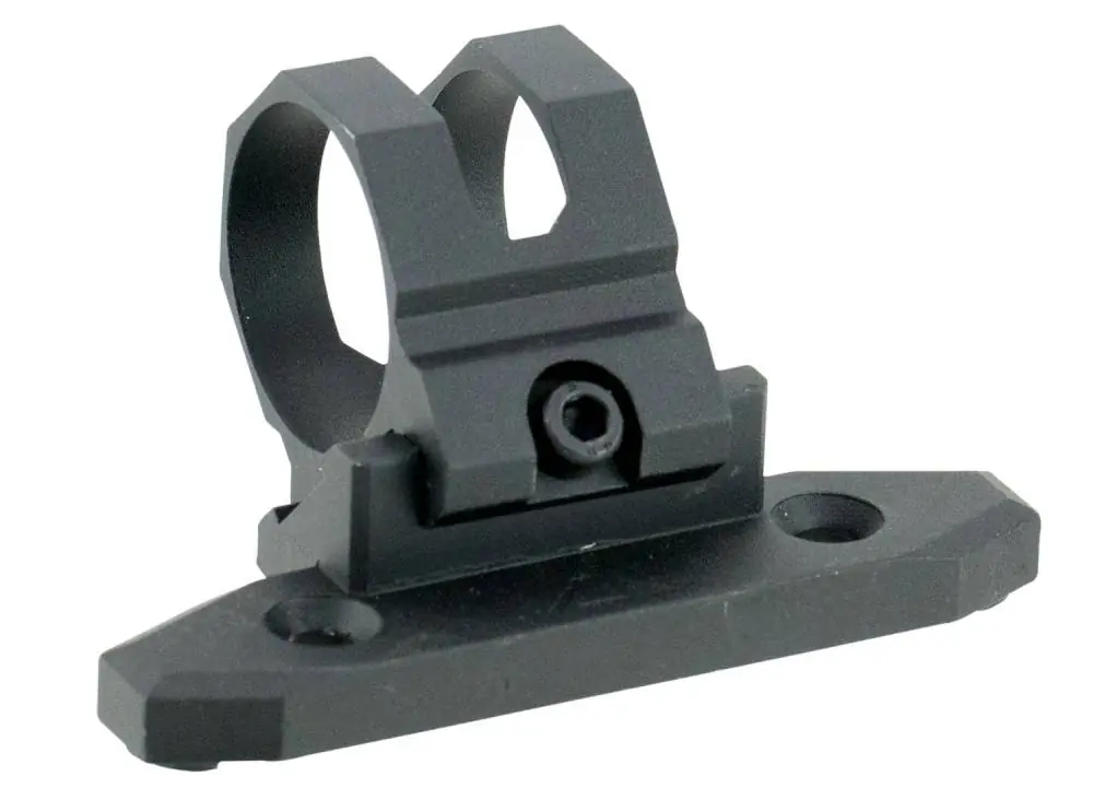 Aim Sports AKMC03 45 Degree Offset Mount with 1" Ring Keymod Style 6061-T6 Aluminum Black Anodized