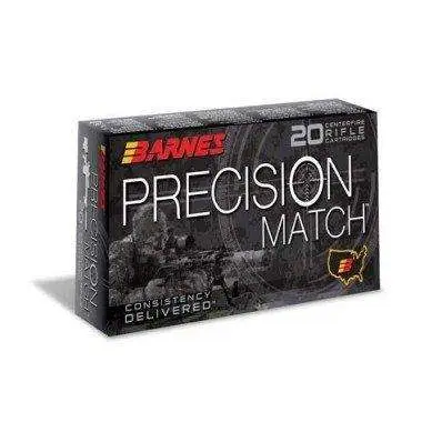 Barnes Bullets 30742 Precision Match 260 Rem 140 gr Open Tip Match Boat Tail 20 Round Box
