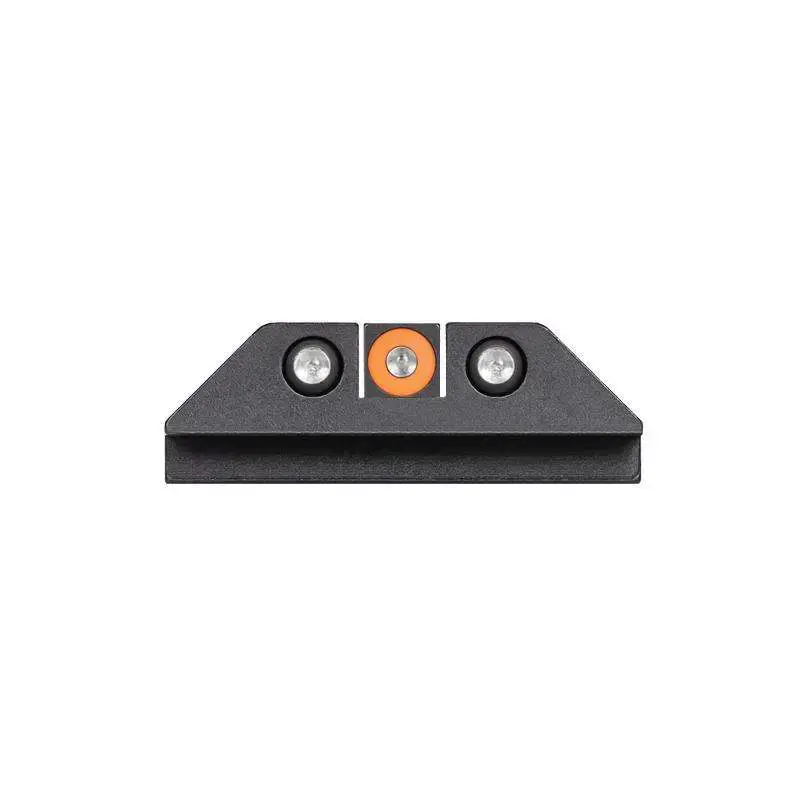 Night Fision GLK00103OGZG Night Sight Set Square Glock 17/17L/19/22-28/31-35/37-39 Tritium Green Tritium w/Orange Outline Tritium Green Tritium Black