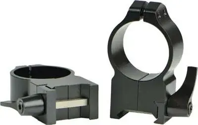 Warne 216LM Maxima Quick Detach Picatinny/Weaver 30mm X-High Black Matte