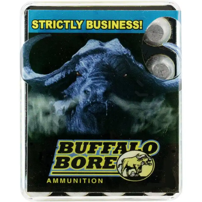 Buffalo Bore Ammunition 35D/20 Pistol 460 Rowland 255 gr Hard Cast Flat Nose (HCFN) 20 Round Box