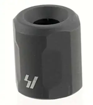 Strike BCTPBK Thread Protector 223 Rem/5.56x45mm NATO AR Platform Black Anodized Aluminum 1/2"-28 tpi
