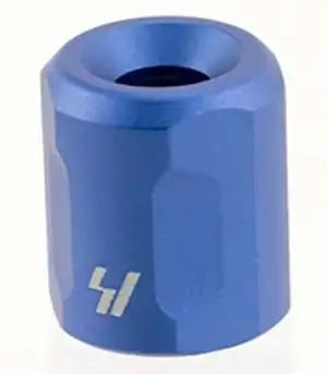 Strike BCTPBLU Barrel Thread Protector 223 Rem/5.56x45mm NATO AR Platform Blue Anodized Aluminum 1/2"-28 tpi