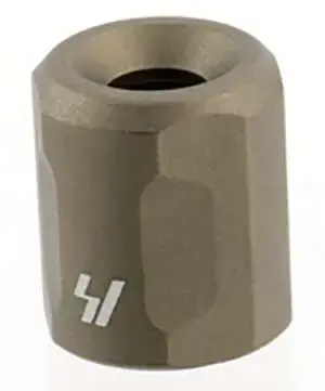 Strike BCTPFDE Barrel Thread Protector 223 Rem/5.56x45mm NATO AR Platform Flat Dark Earth Aluminum 1/2"-28 tpi