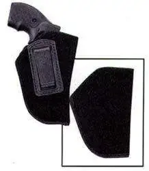 Uncle Mikes 89001 Inside The Pants 2-3" Sm/Med DA Revolver Suede Black