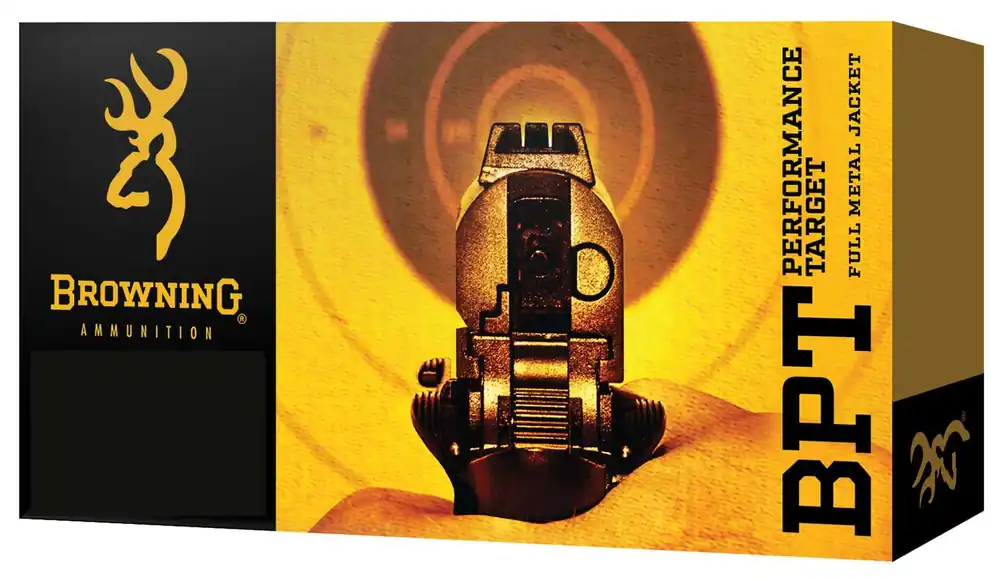 Browning Ammo B191800381 BPT 38 Special 130 gr Full Metal Jacket (FMJ) 50 Round Box