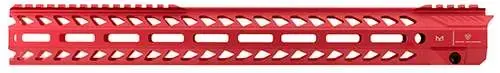 Strike STRIKERAIL Strike Rail AR-15 Red Aluminum 17" M-LOK