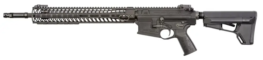 Spikes STRX010M5D Roadhouse 308 Win,7.62x51mm NATO 18" No Magazine Black Hard Coat Anodized Adjustable Magpul ACS Stock