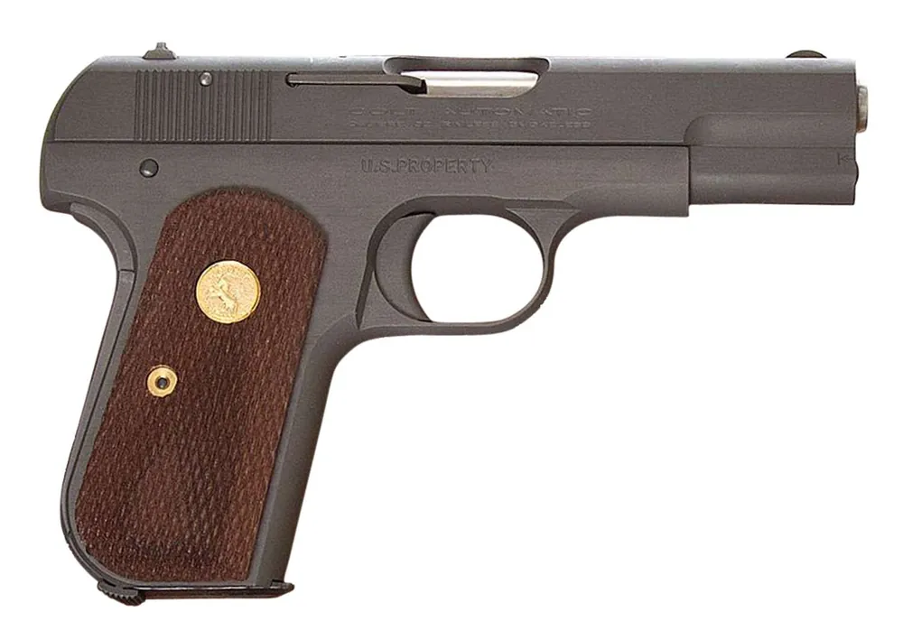 Colt by US Armament 1903B 1903 Hammerless 32 ACP 3.75" 8+1 Blued Walnut Grip