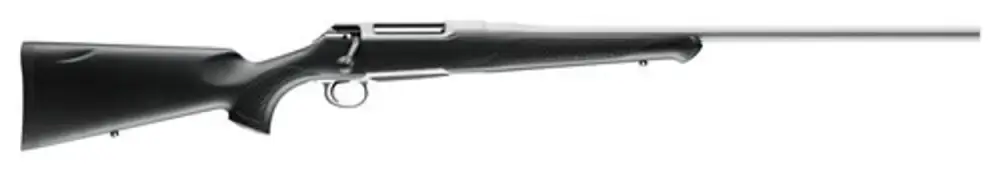 Sauer S1SX857 100 Silver XT Bolt 8x57 IS 22" 5+1 Black Fixed Ergo Max Synthetic Stock Stainless Cerakote Steel Receiver