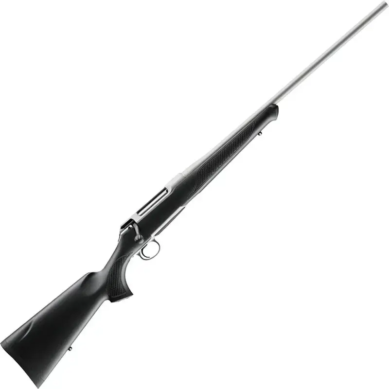 Sauer S1SX7MM 100 Silver XT Bolt 7mm Rem Mag 24" 4+1 Black Fixed Ergo Max Synthetic Stock Stainless Cerakote Steel Receiver