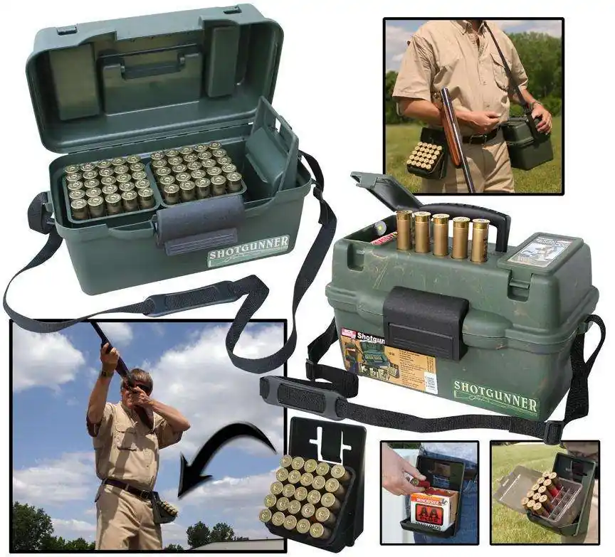 MTM SH1001209 Shotgun Hunter Case 12 Gauge 100rd Wild Camo