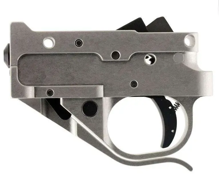 Timney Triggers 1022-1C-16 Replacement Trigger Ruger 10/22 Single-Stage Curved 2.75 lbs Silver/Black