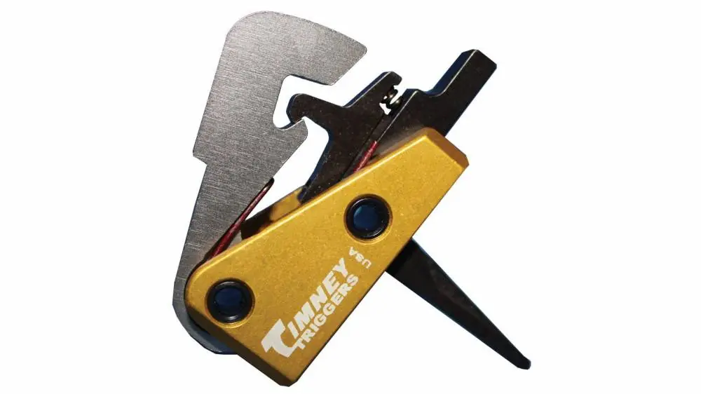 Timney Triggers 670-ST Competition Trigger AR-10 Single-Stage Straight 4.00 lbs
