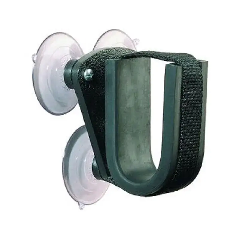 Rugged Gear 10010 Suction Cup Gun Rack Black Metal Universal