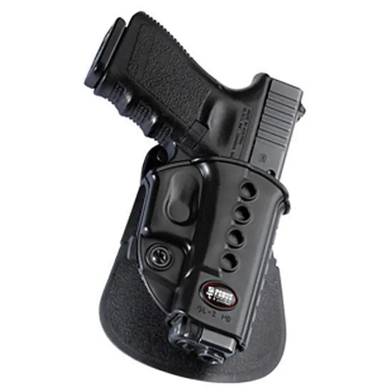 Fobus R1911RP Evolution Belt Roto Paddle 1911 Style w/Rails Plastic Black