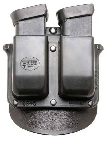 Fobus 6945GNDP Double Fits Glock 45 ACP Double Stack Plastic Black
