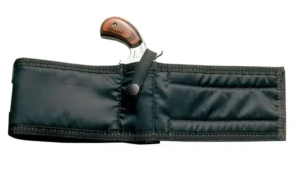 NAA HAS Ankle Black Nylon NAA Mini-Revolver Ambidextrous Hand