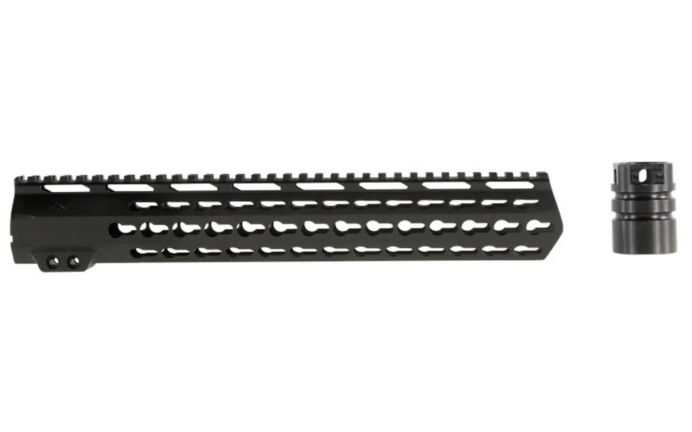 Aim Sports MTK13H308 AR Rifle Keymod Handguard 6061-T6 Aluminum Black Hard Coat Anodized 13.5"