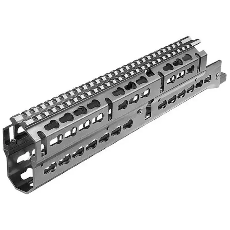 Aim Sports MKAK04 Russian AK Rifle Long Keymod Handguard 6061-T6 Aluminum Black Hard Coat Anodized