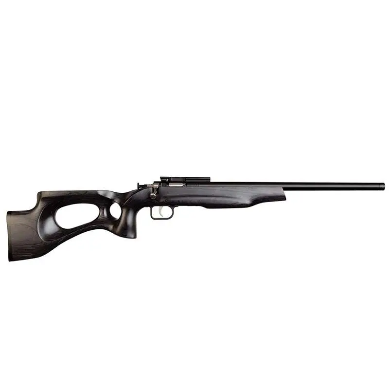 Crickett KSA2544 Black Target 22 LR 1 16.13" Black Fixed Thumbhole Stock Blued Right Hand