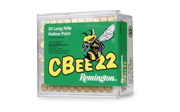 Remington Ammunition CB22L100 Cbee 22 LR 33 gr Hollow Point (HP) 100 Round Box