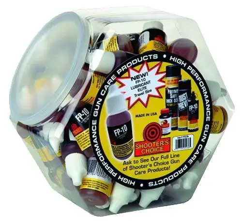 Shooters Choice FPL036 FPL-36 Lubricant Display w/Product 36 PK Counter Top