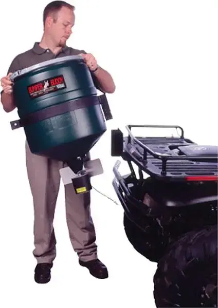 On Time 22000 Bumper Buddy Spreader Combo