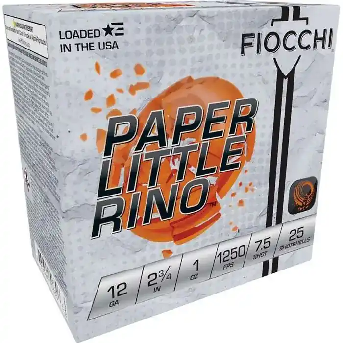 FIO 12FPTX7 PAPER 1OZ 25 Round Box
