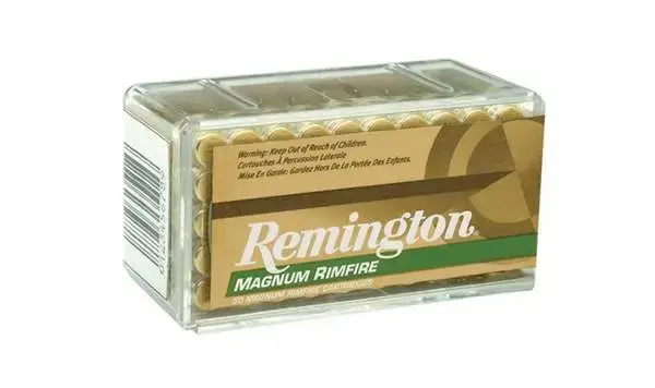 Remington Ammunition R22M2 RimFire Magnum 22 Mag 40 gr Pointed Soft Point (PSP) 50 Round Box