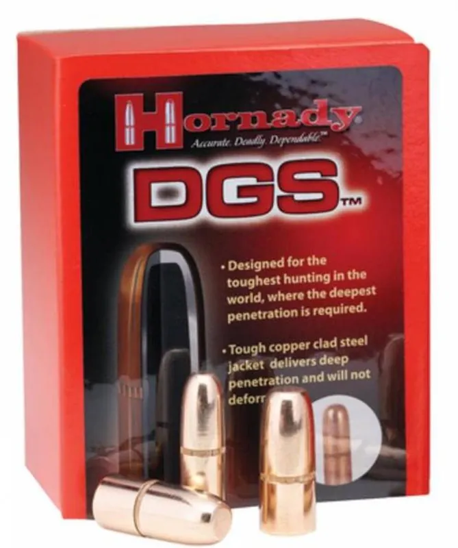 Hornady 4748 DGS 470 Cal .474 500 gr Dangerous Game Solid 50 Per Box