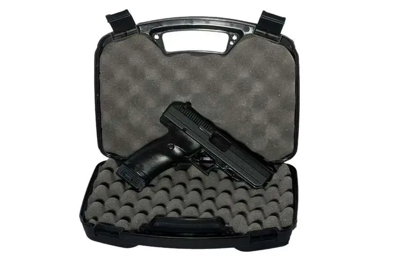Hi-Point 34013 40 S&W Standard with Hard Case 4.50" 10+1 Black Polymer Grip