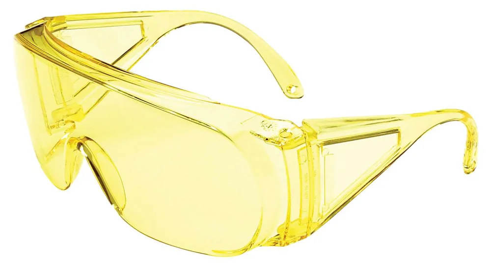 Howard Leight R01702 HL100 Shooting Sport Glasses One Piece Amber Lens