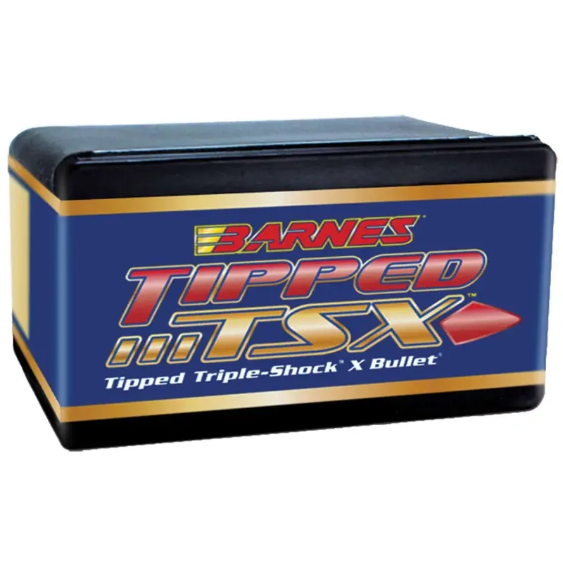 Barnes Bullets 30218 Tipped TSX 25 Caliber .257 80 GR TTSX Boat Tail 50 Per Box
