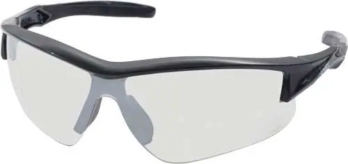 Howard Leight R02216 Uvex Acadia Safety Glasses SCT Reflect-50 Lens w/Black Frame
