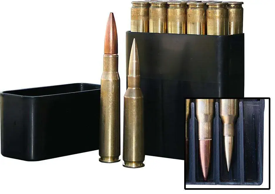 MTM BMG1040 Slip-Top Ammo Box 50 BMG 10rd Black
